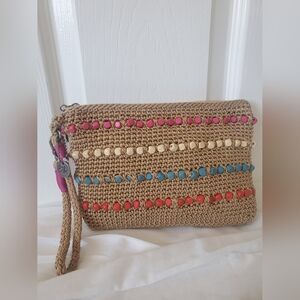 The SAK Beaded Clutch